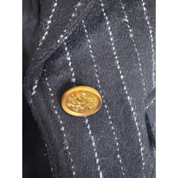 smythe birkin blazer black pinstripe US0 - Picture 5 of 8